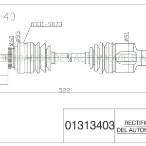 Transmisiones Ssangyong ACTYON ACTYON SPORTS II -- 01/2012-> Diesel [01313403]